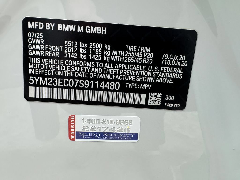 Certified 2025 BMW X4 M w/ Executive Package AWD/4WD image 29
