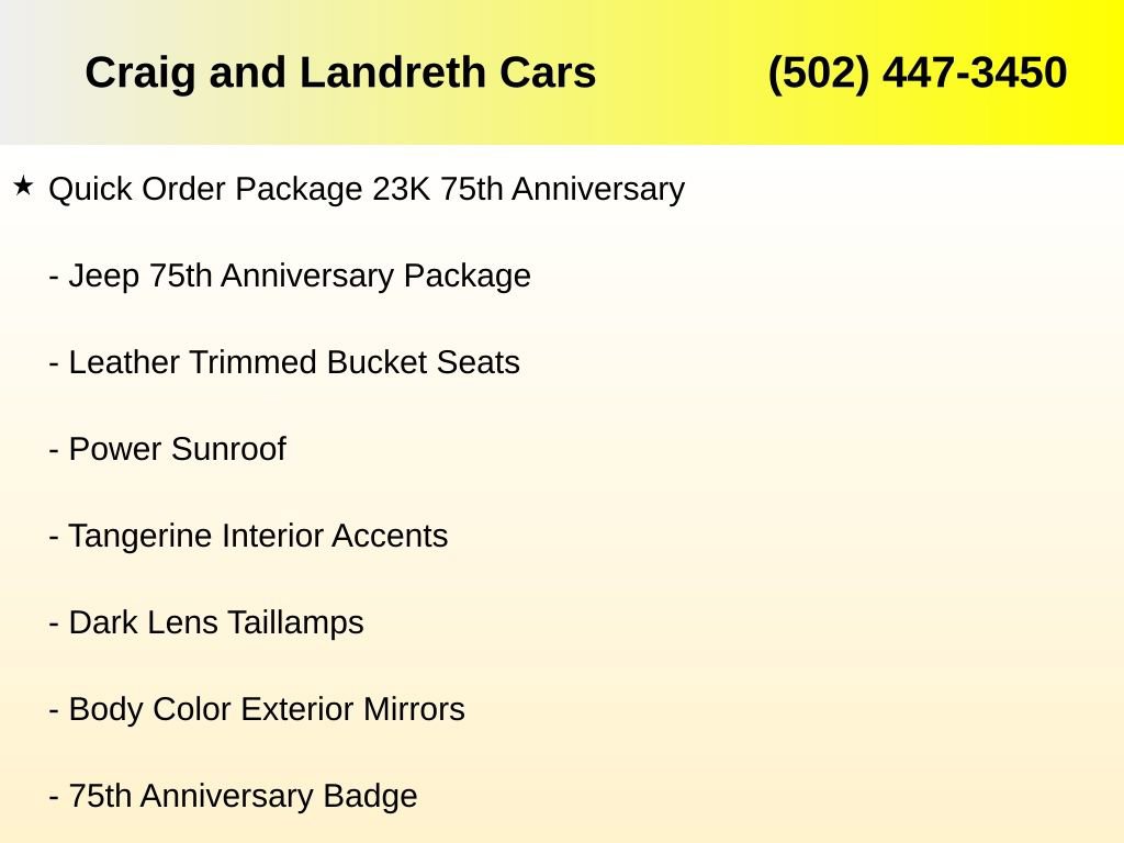 Used 2016 Jeep Grand Cherokee Limited 75th Anniversary image 5