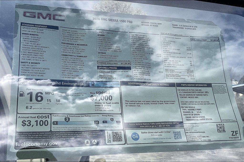 New 2026 GMC Sierra 1500 Pro w/ Graphite Edition image 14