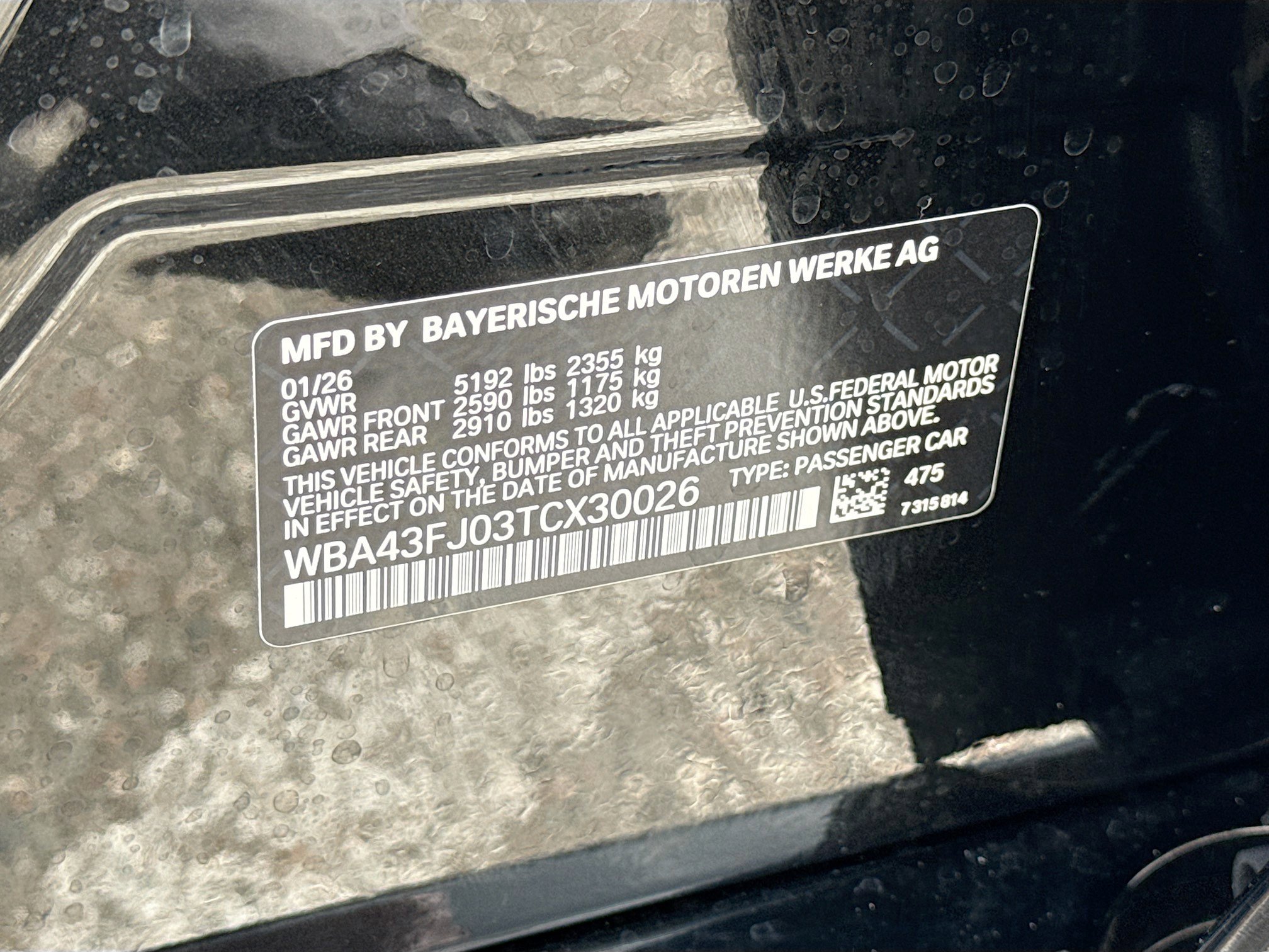 New 2026 BMW 530i w/ M Sport Package image 43