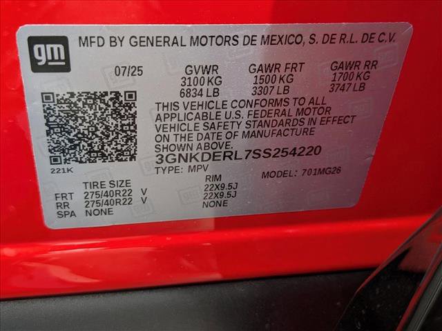 New 2025 Chevrolet Blazer EV SS w/ Performance Package image 16