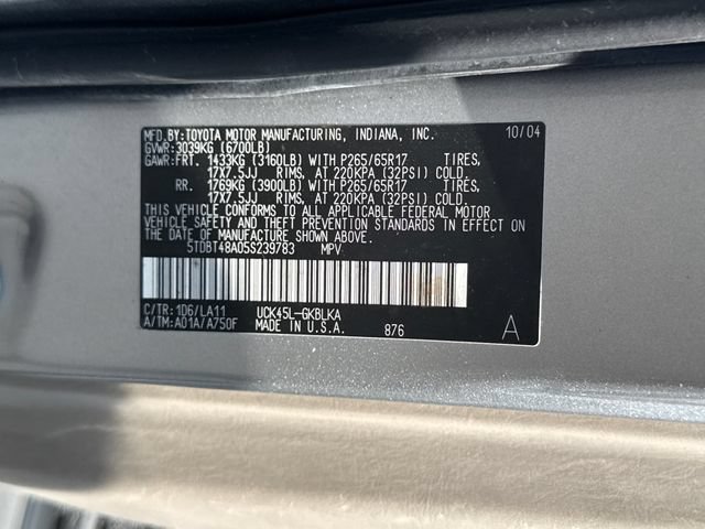 Used 2005 Toyota Sequoia Limited AWD/4WD image 24