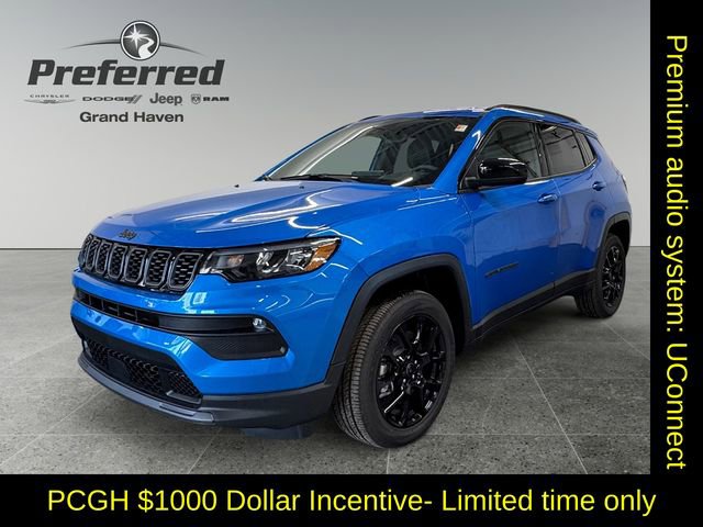 New 2026 Jeep Compass Latitude w/ Quick Order Package 29K