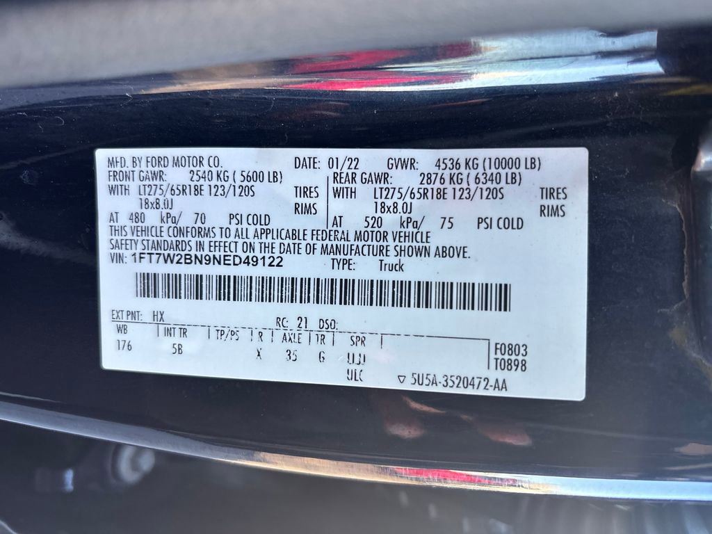 Used 2022 Ford F250 Lariat w/ Lariat Ultimate Package image 35