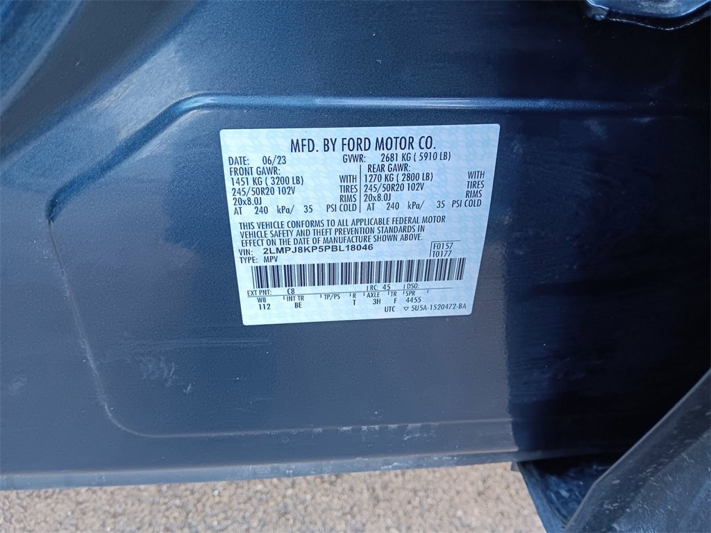 Used 2023 Lincoln Nautilus Reserve w/ Equipment Group 201A image 35