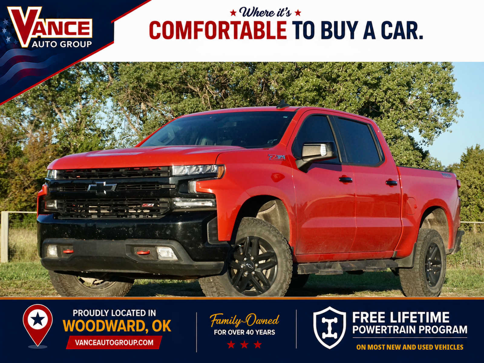 Used 2019 Chevrolet Silverado 1500 LT Trail Boss AWD/4WD image 1