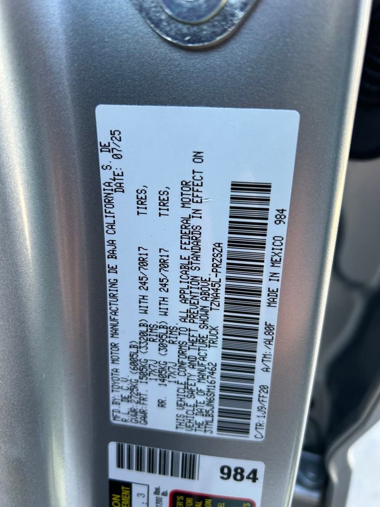 Certified 2025 Toyota Tacoma SR5 image 10