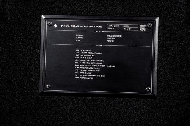 Certified 2018 Ferrari 488 GTB RWD image 64