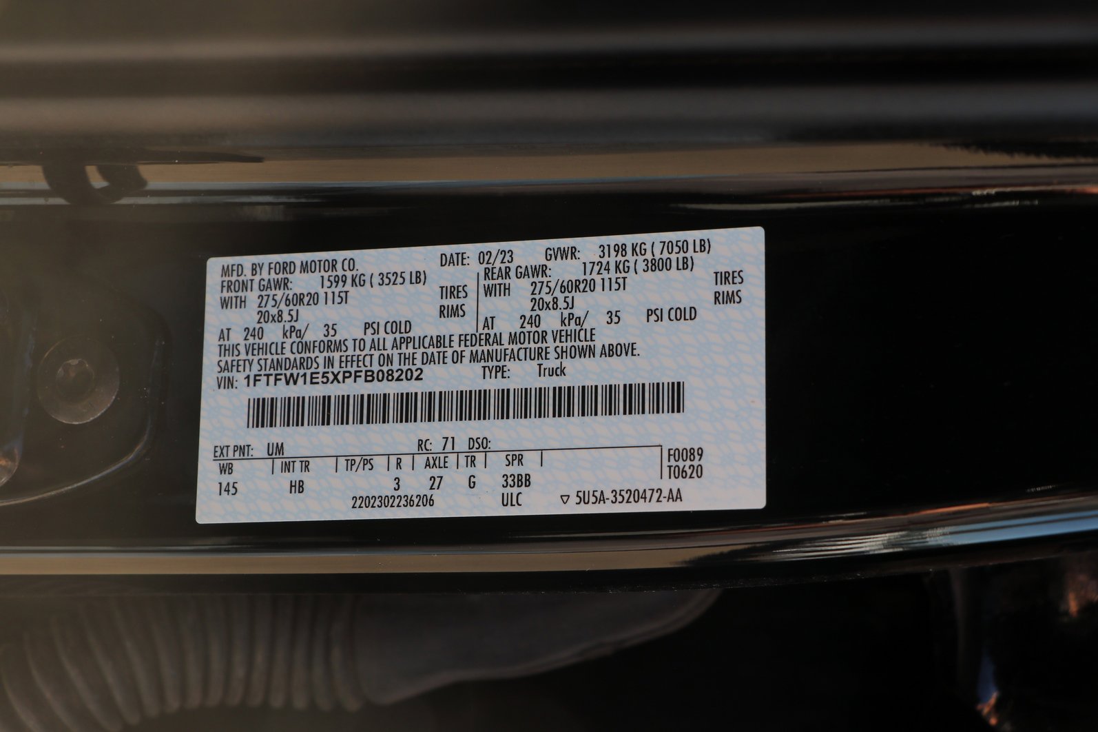 Used 2023 Ford F150 Lariat w/ Equipment Group 502A High AWD/4WD image 36