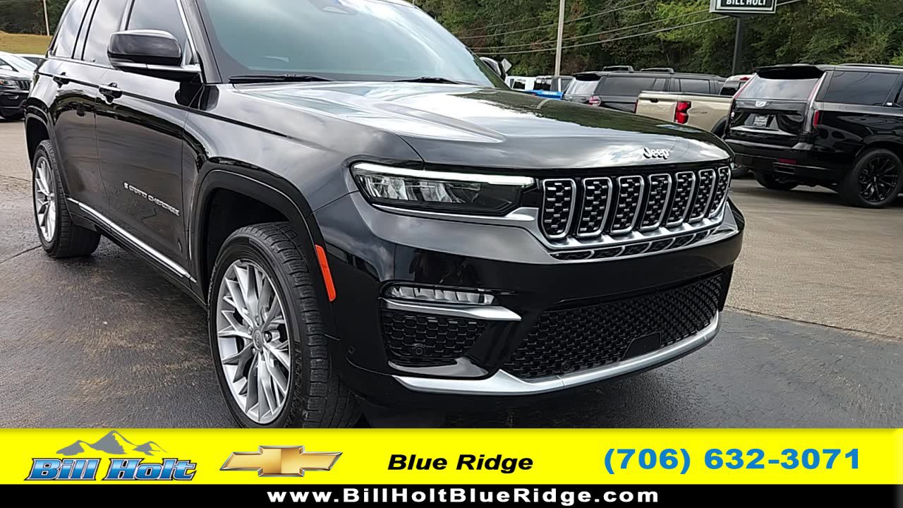 Used 2022 Jeep Grand Cherokee Summit w/ Adv Protech Group IV