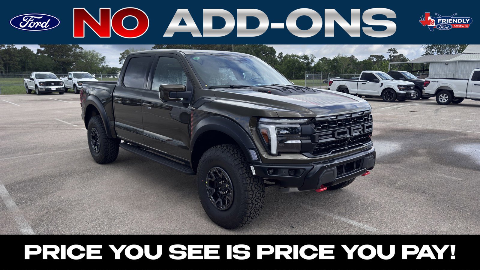 New 2026 Ford F150 Raptor