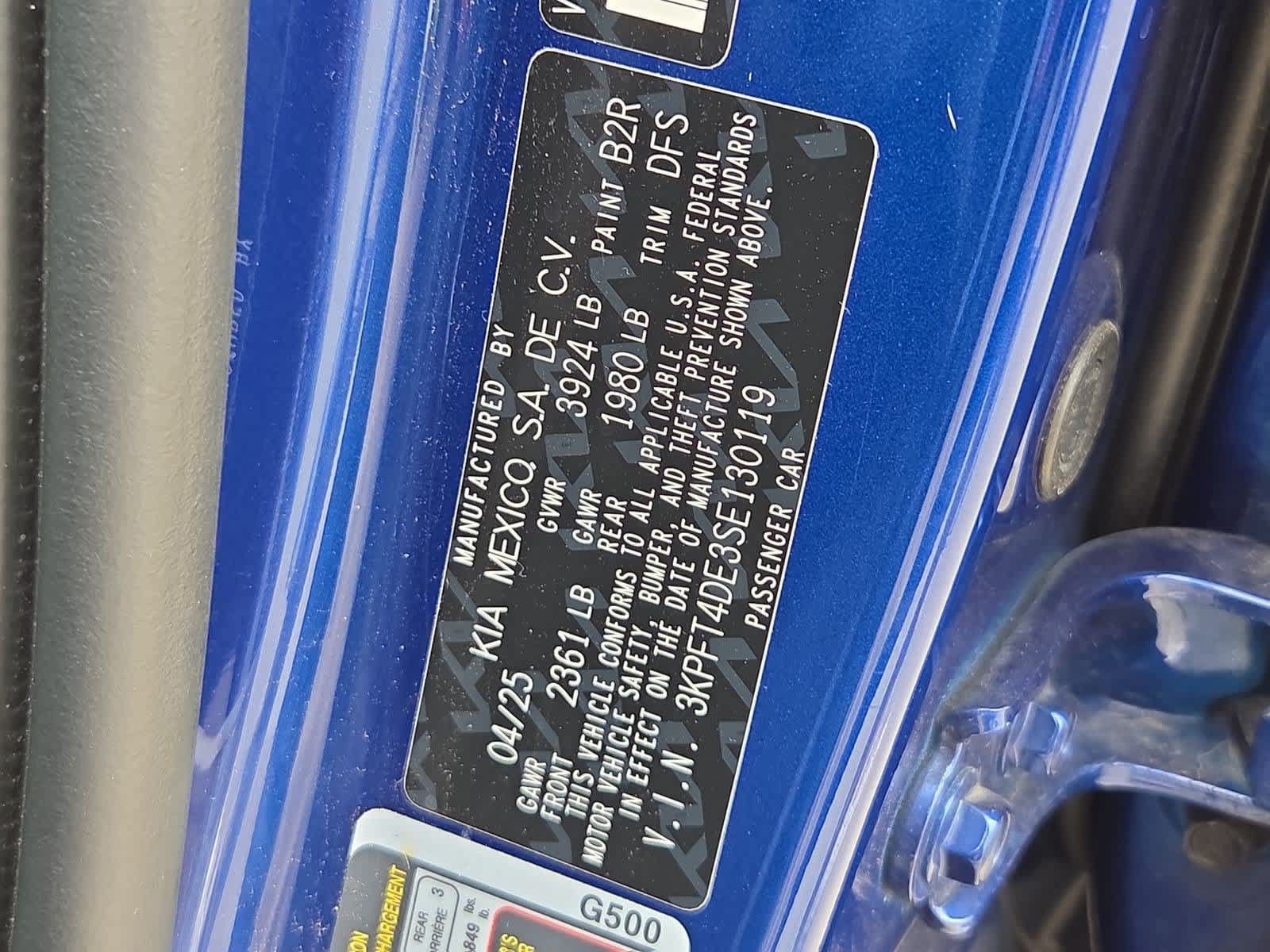 Certified 2025 Kia K4 FWD image 33