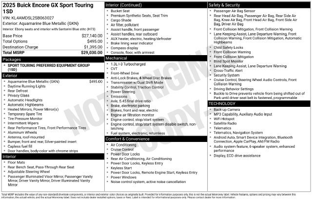 Used 2025 Buick Encore GX Sport Touring FWD image 4