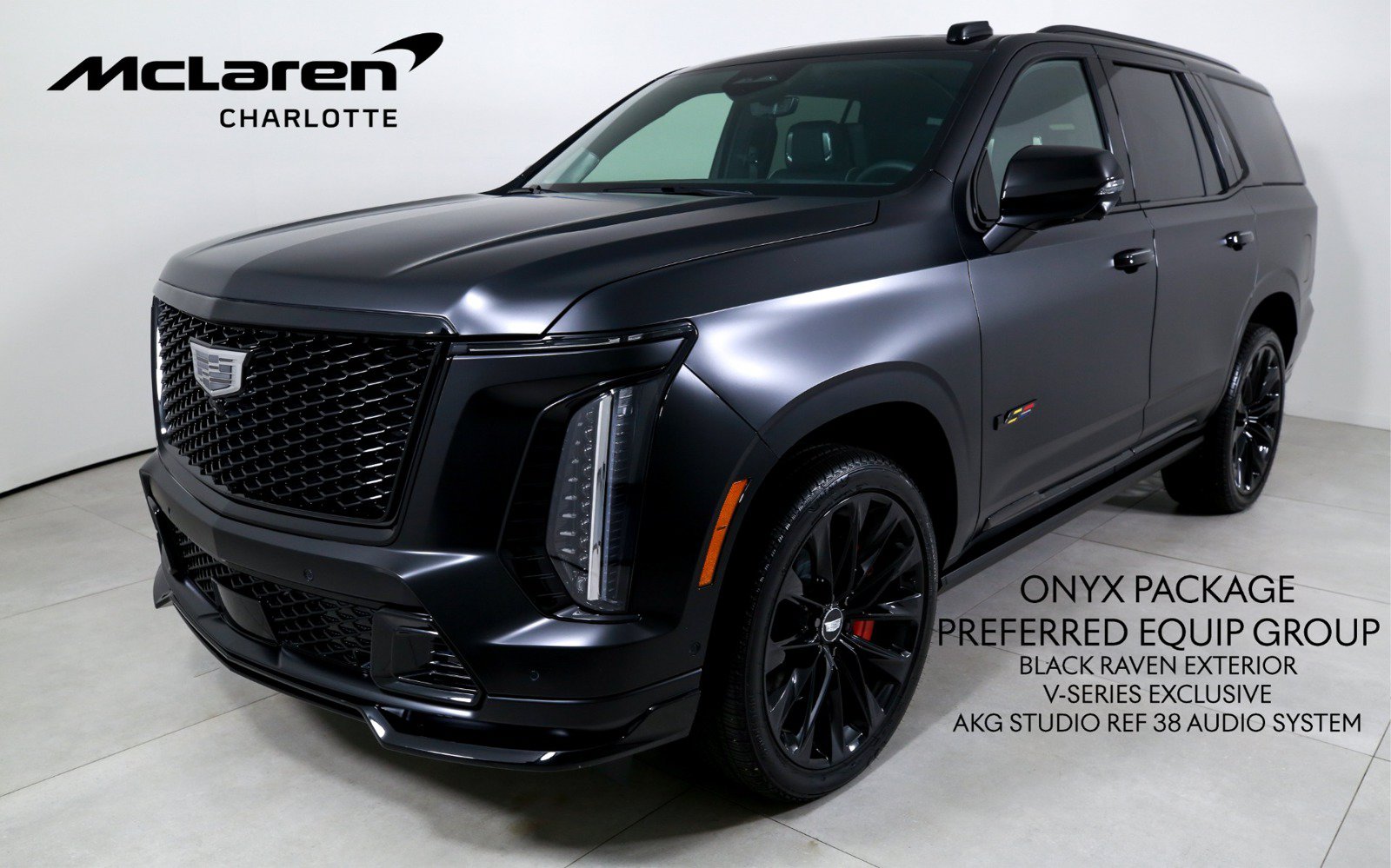Used 2026 Cadillac Escalade V w/ LPO, ONYX Package AWD/4WD image 1