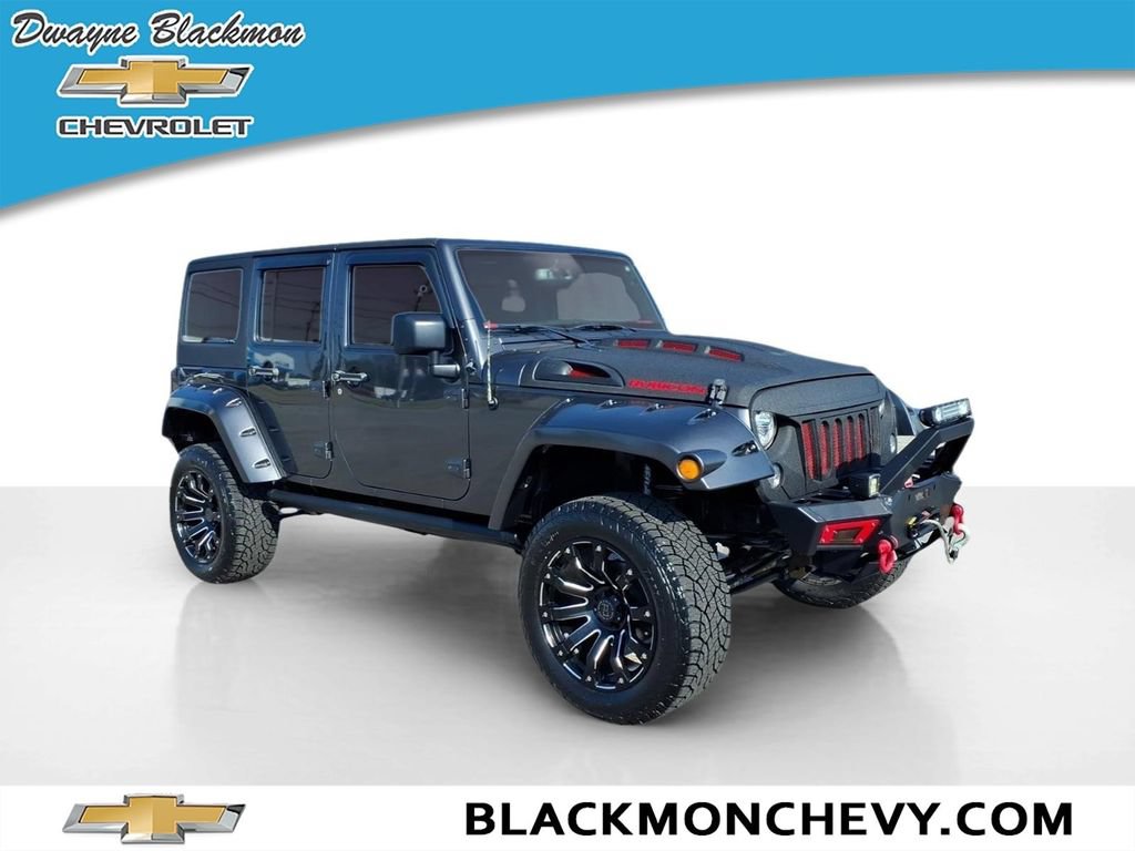 Used 2017 Jeep Wrangler Unlimited Rubicon w/ Connectivity Group AWD/4WD image 1