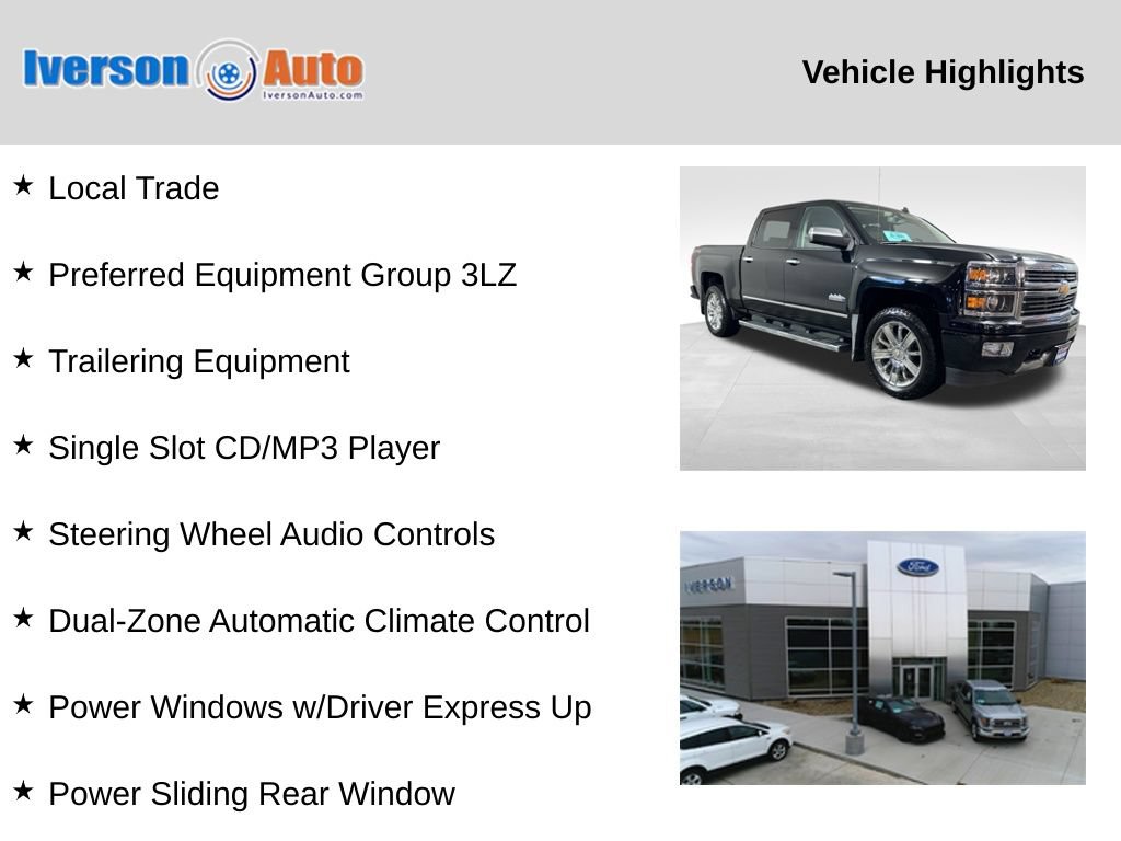 Used 2014 Chevrolet Silverado 1500 High Country AWD/4WD image 2