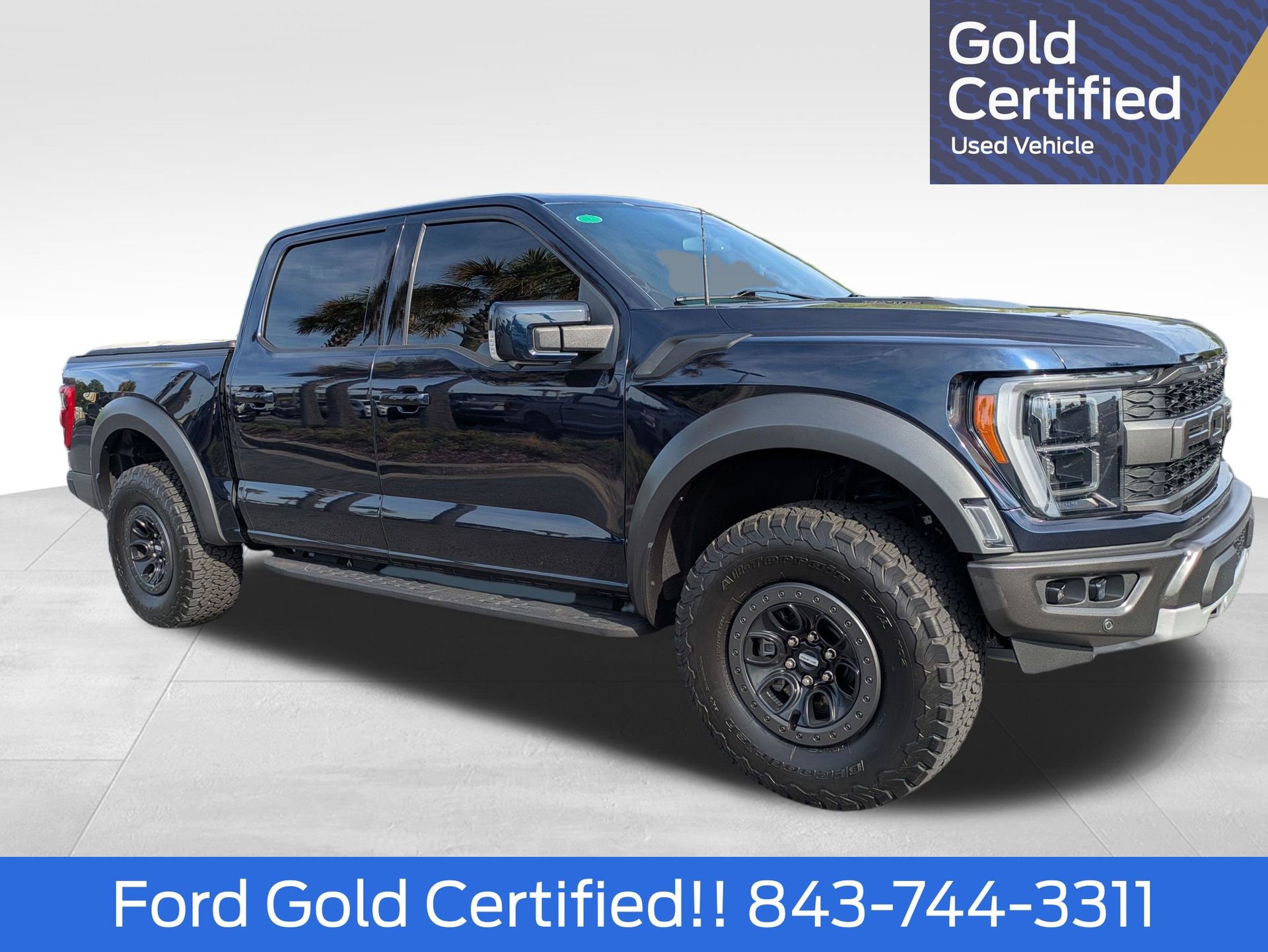 Certified 2023 Ford F150 Raptor w/ Blue Interior Package
