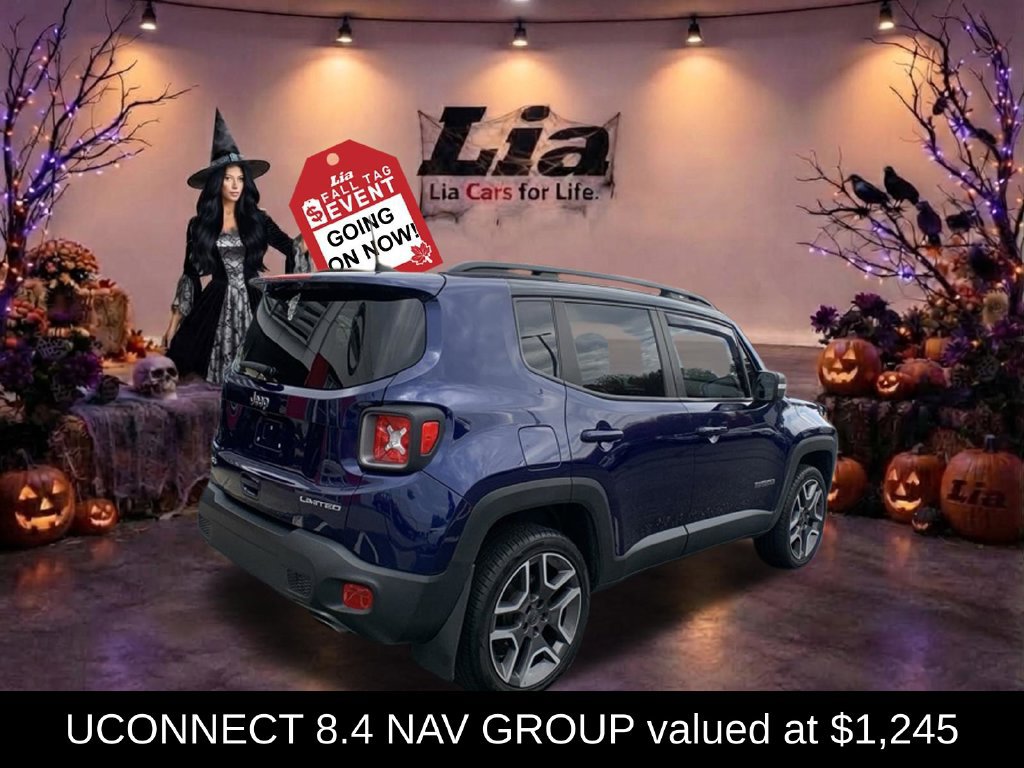 Used 2019 Jeep Renegade Limited w/ UConnect 8.4 Nav Group AWD/4WD image 3