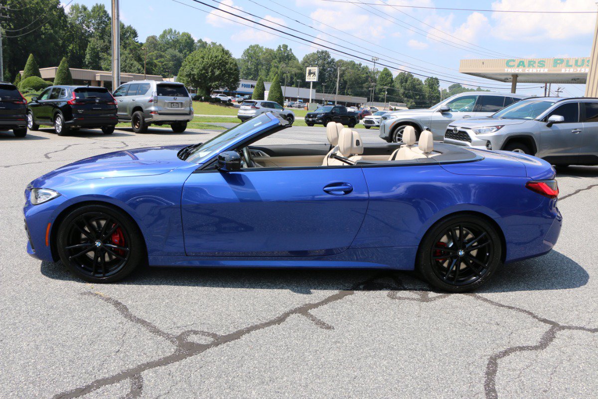Used 2021 BMW 430i Convertible w/ M Sport Package RWD image 2