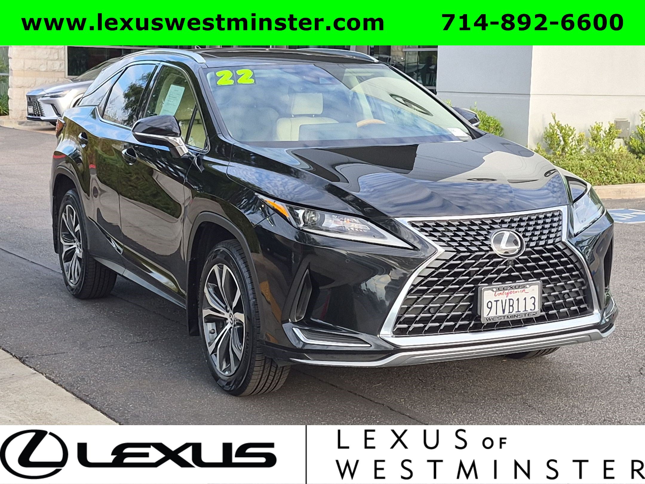Certified 2022 Lexus RX 350 FWD w/ Premium Package image 3