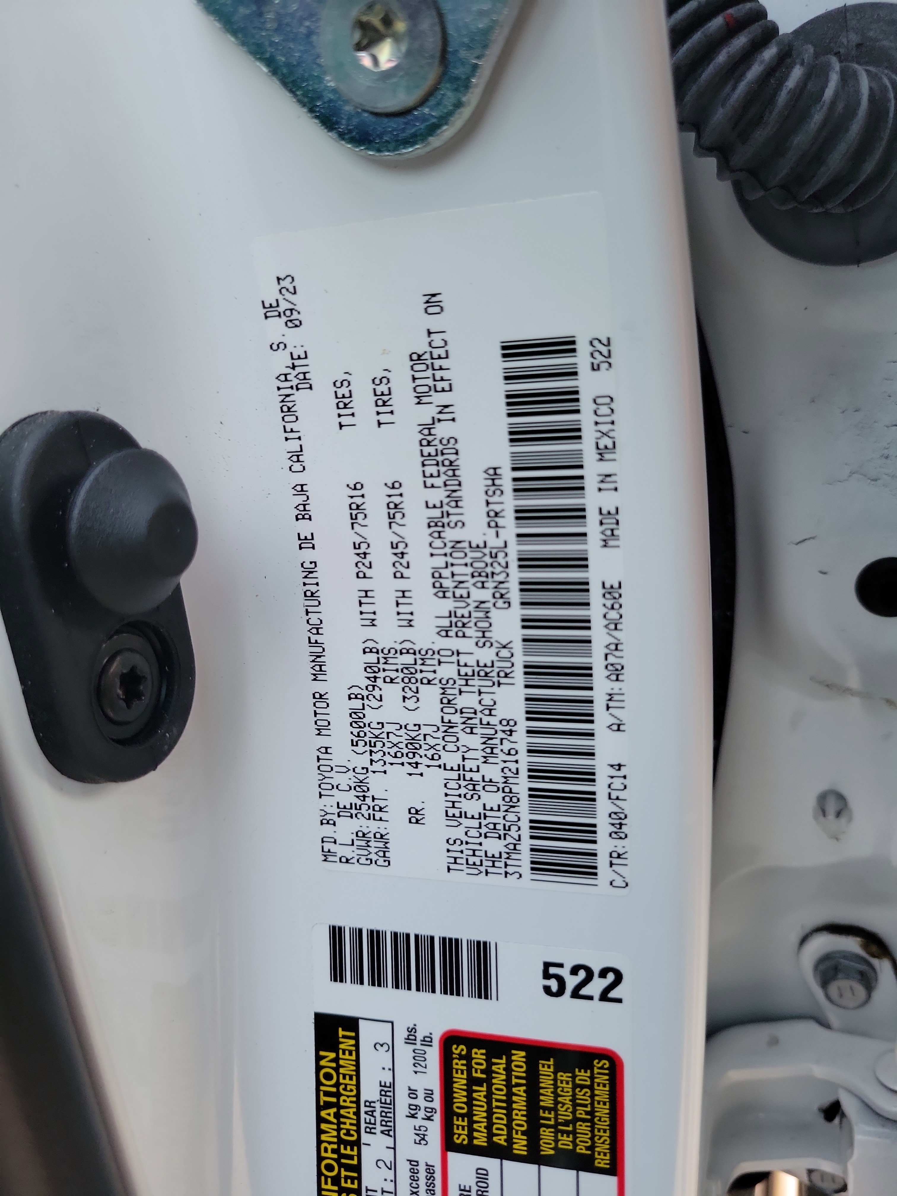 Used 2023 Toyota Tacoma SR5 image 30