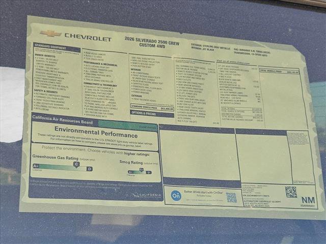 New 2026 Chevrolet Silverado 2500 Custom w/ Custom Value Package image 17