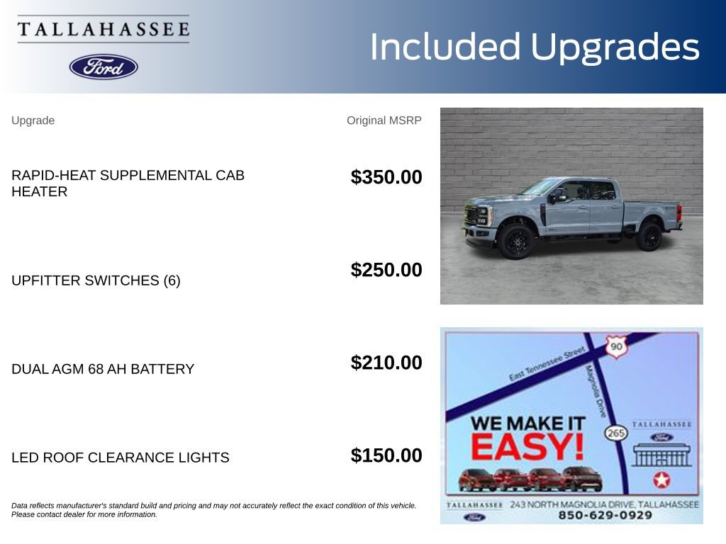 New 2026 Ford F250 Lariat w/ Black Appearance Package AWD/4WD image 7