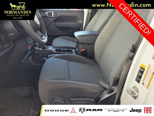 Certified 2025 Jeep Wrangler Unlimited Sport S 4xe AWD/4WD image 16