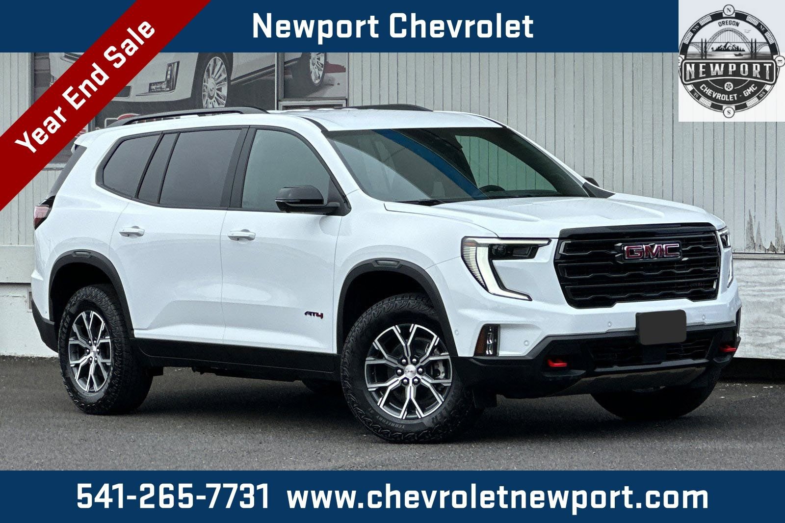 New 2025 GMC Acadia AT4 w/ Super Cruise Package