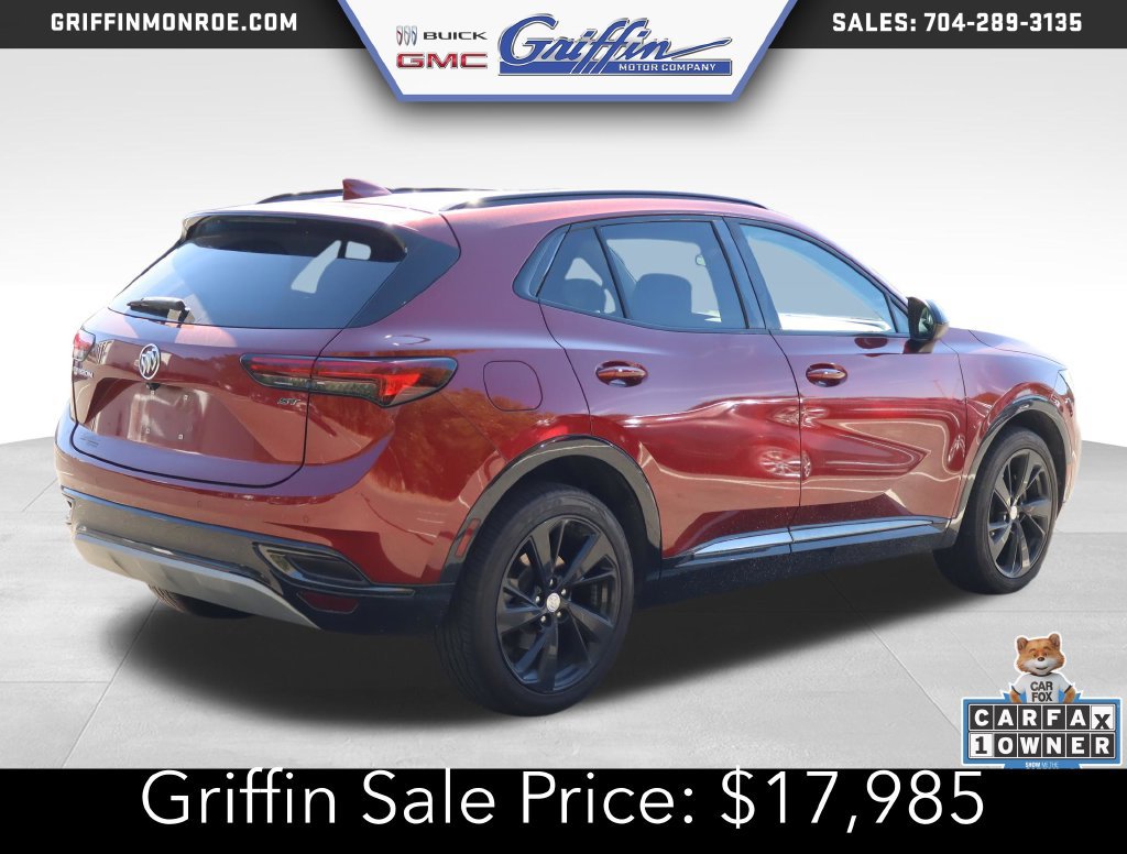 Used 2021 Buick Envision Essence w/ Sport Touring Package FWD image 6