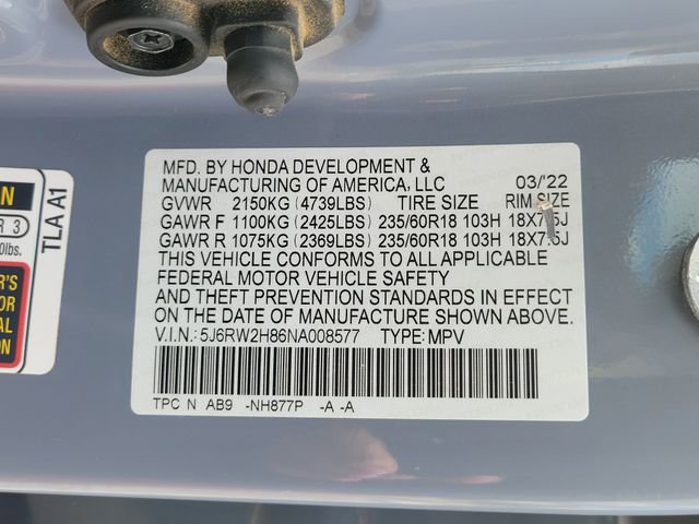 Used 2022 Honda CR-V EX-L image 16