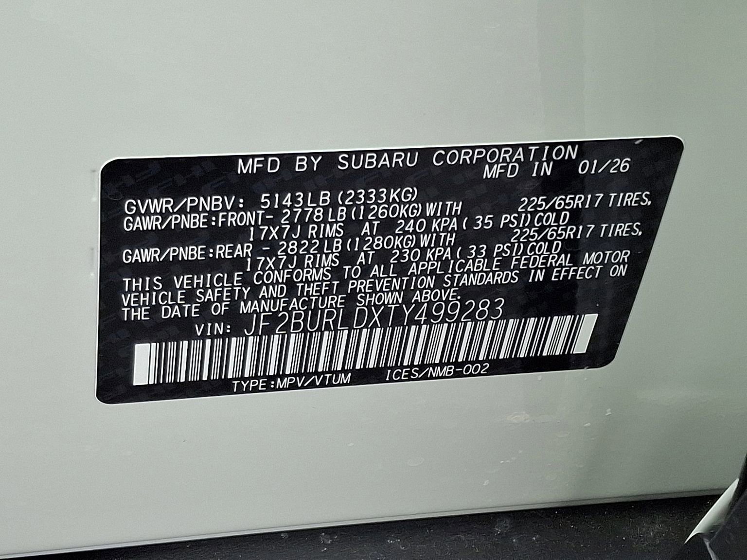 New 2026 Subaru Outback Wilderness image 12