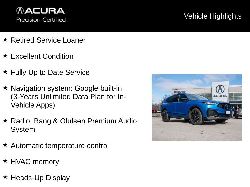 Certified 2026 Acura MDX A-Spec image 5