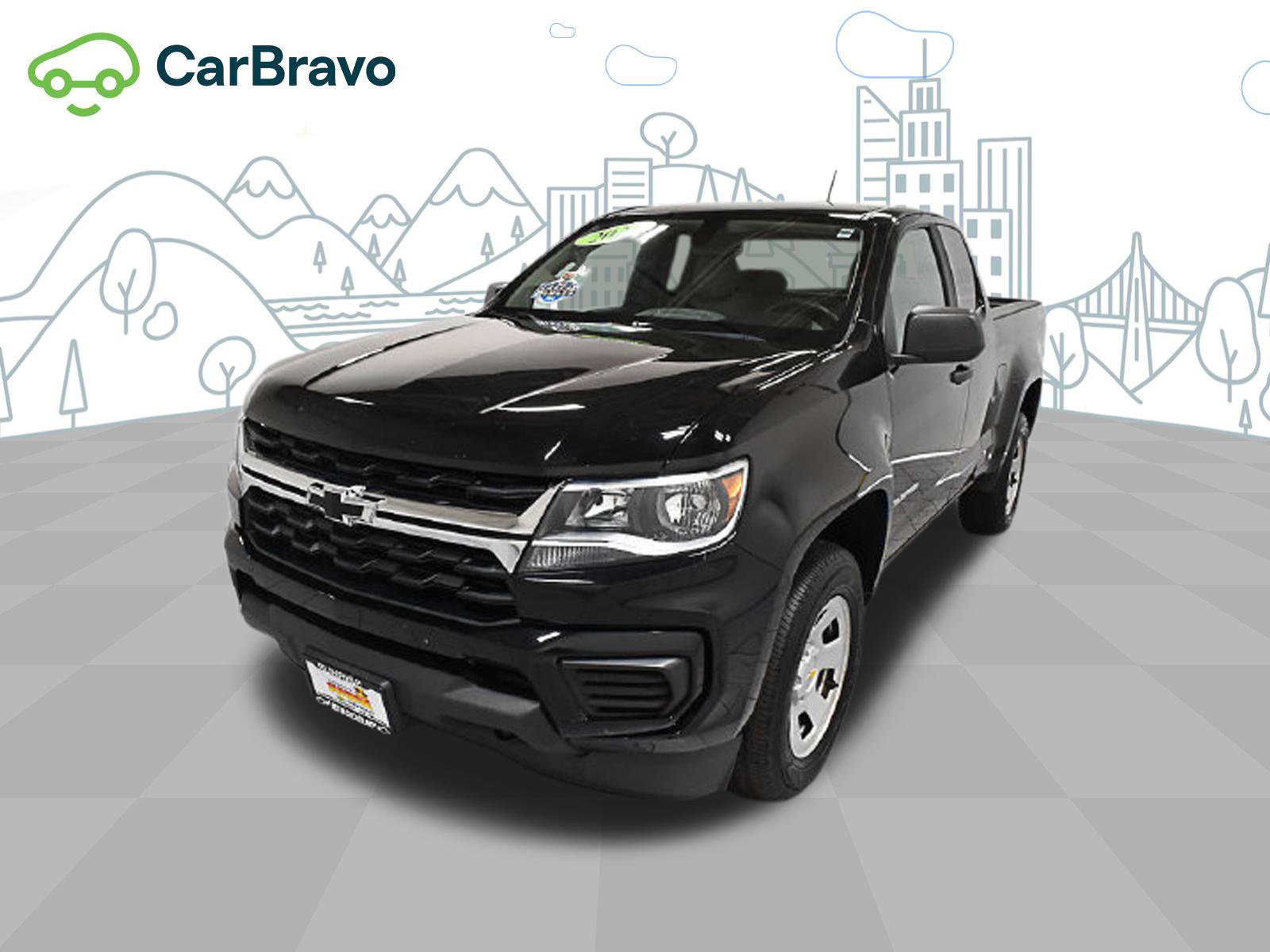 Certified 2021 Chevrolet Colorado W/T w/ WT Convenience Package AWD/4WD image 1
