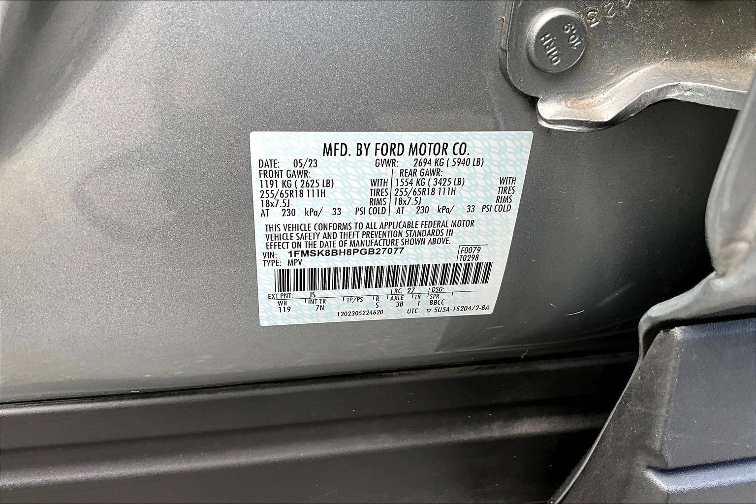 Used 2023 Ford Explorer 4WD image 17