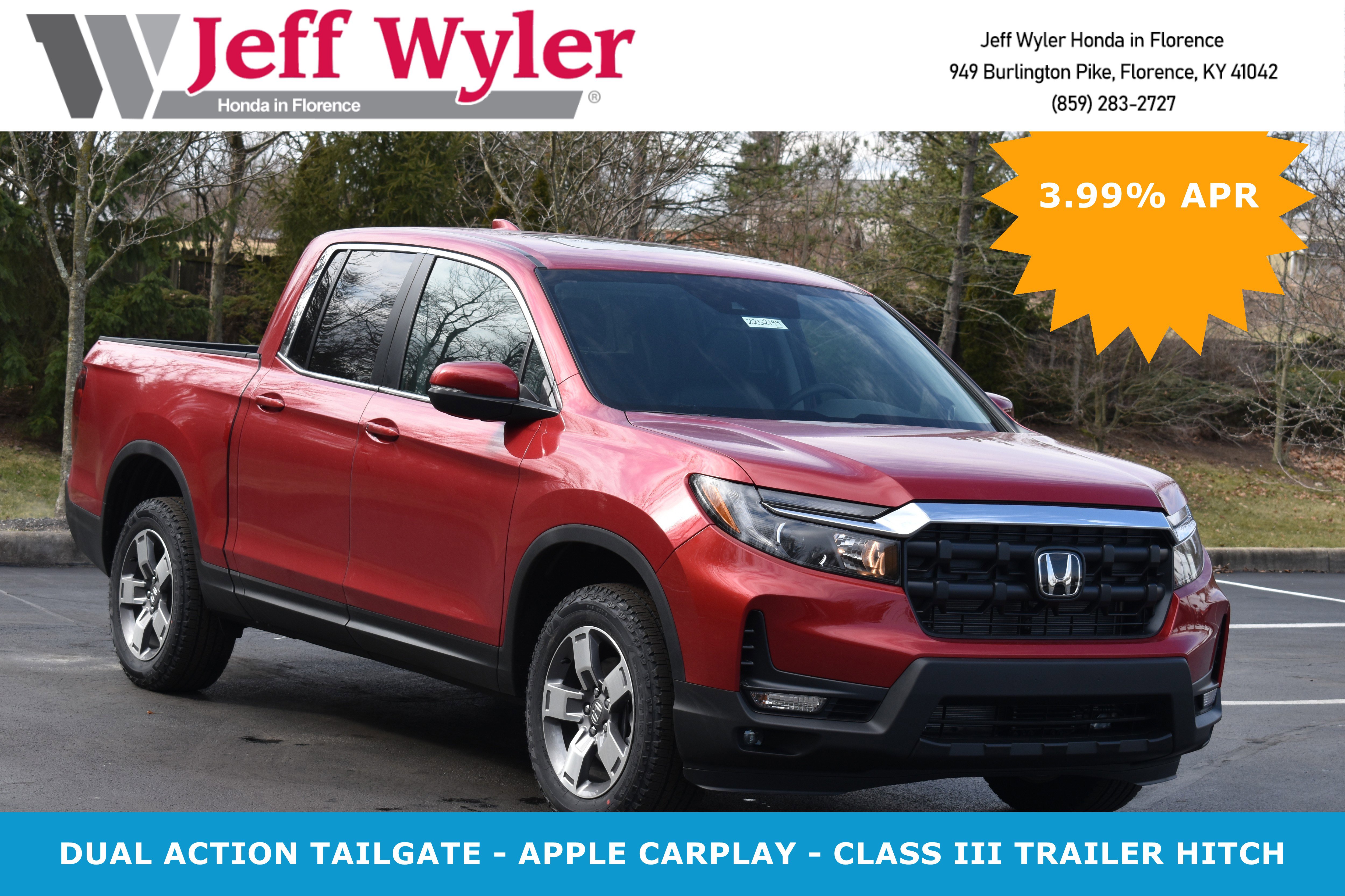 New 2026 Honda Ridgeline RTL image 1