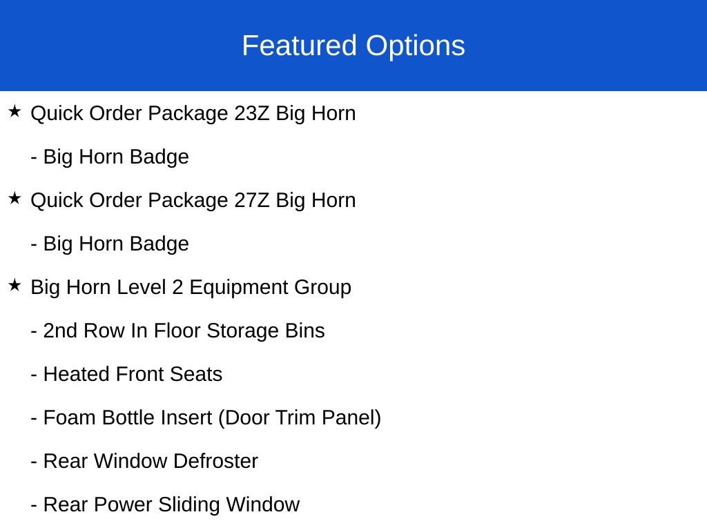 Certified 2021 RAM 1500 Big Horn image 2