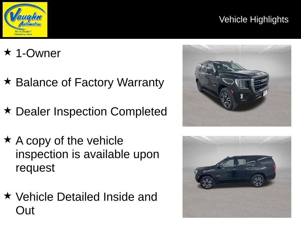 Used 2023 GMC Yukon AT4 w/ Max Trailering Package AWD/4WD image 2