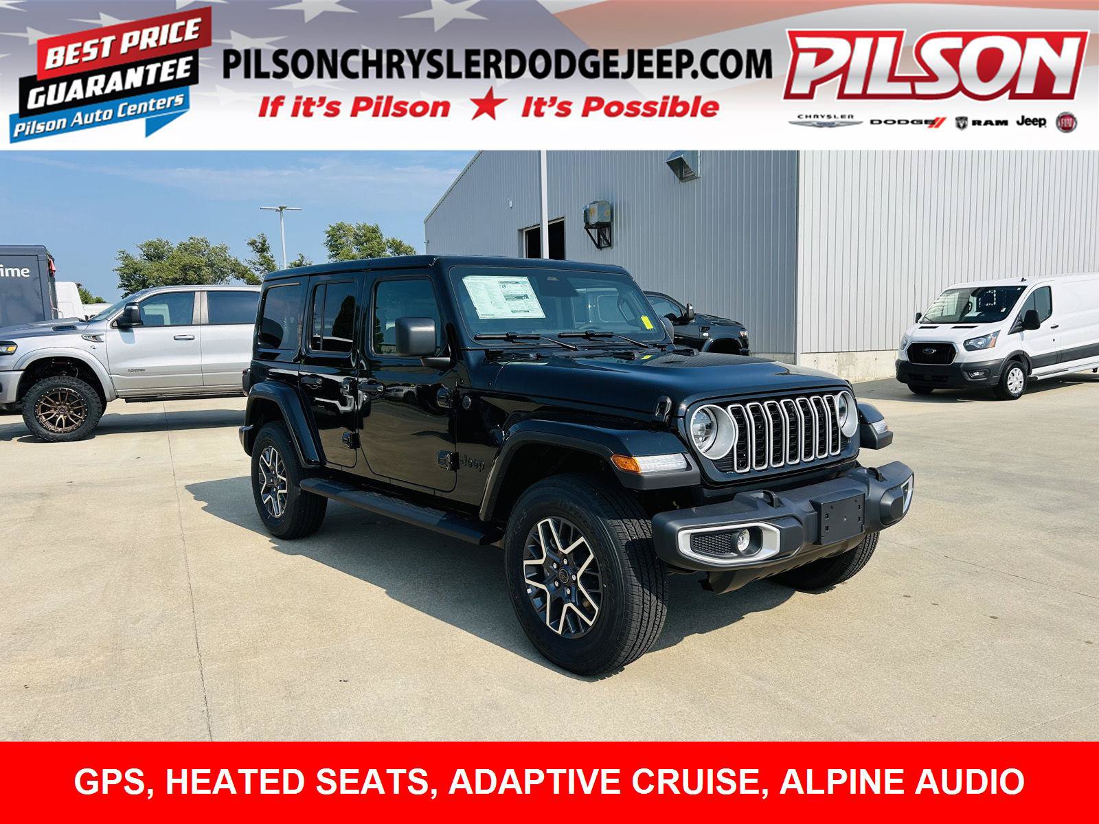 New 2026 Jeep Wrangler Unlimited Sahara w/ Technology Group AWD/4WD video 1