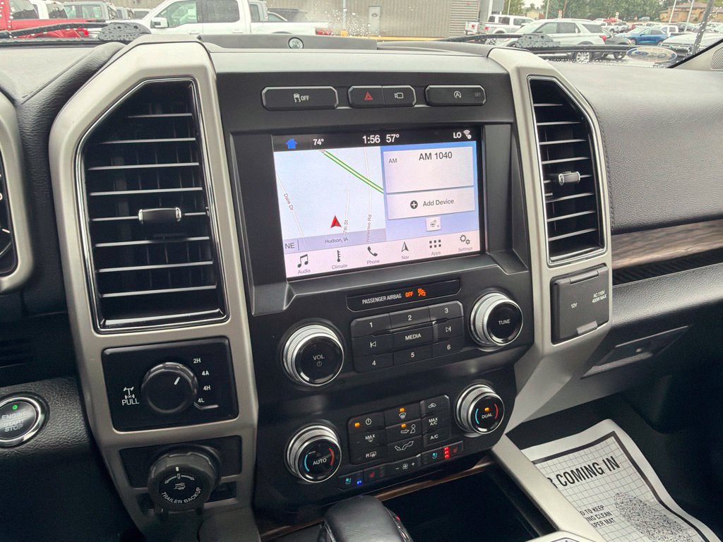 Certified 2019 Ford F150 Lariat w/ Equipment Group 502A Luxury AWD/4WD image 19