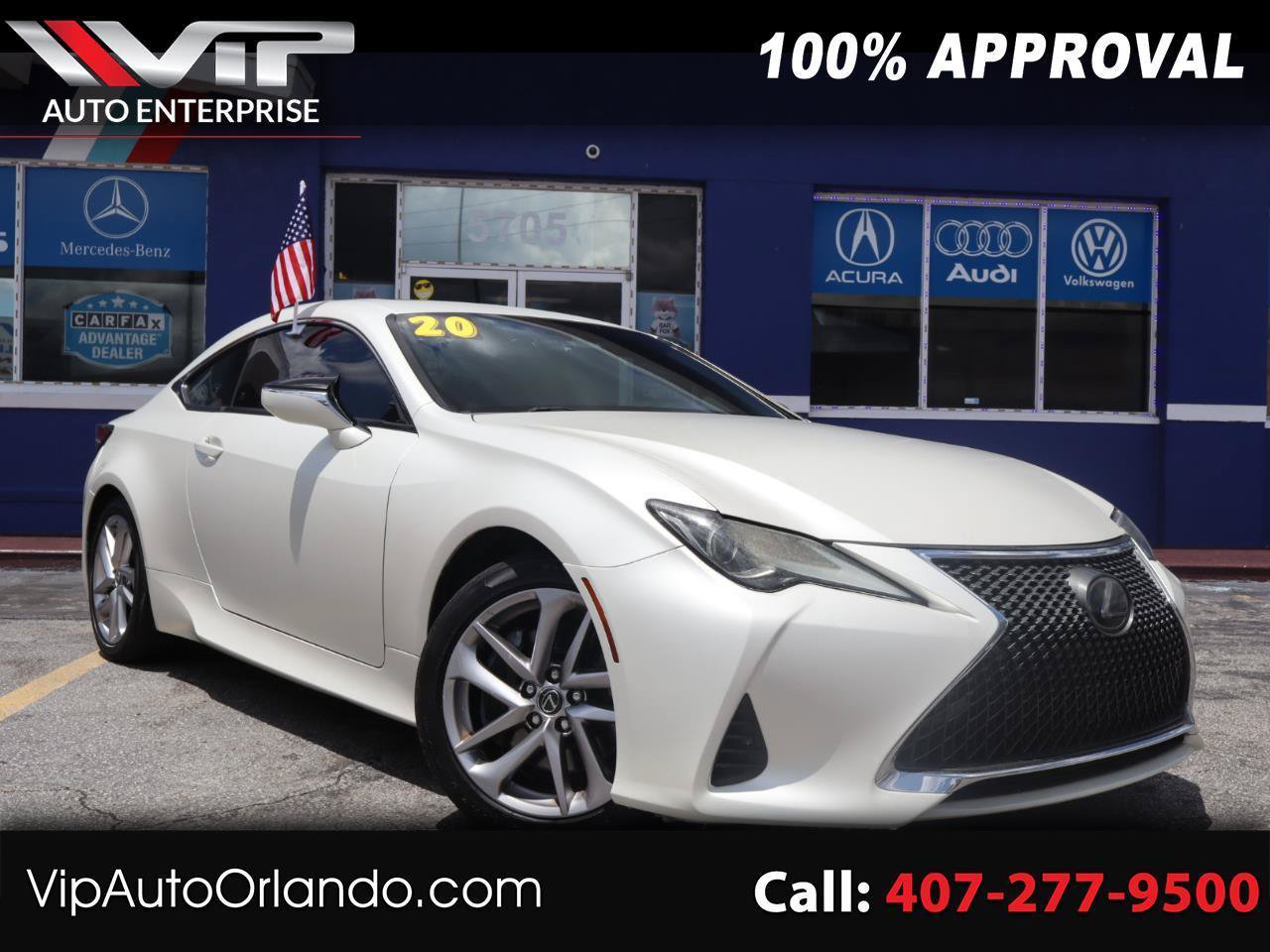 Used 2020 Lexus RC 300 w/ Accessory Package