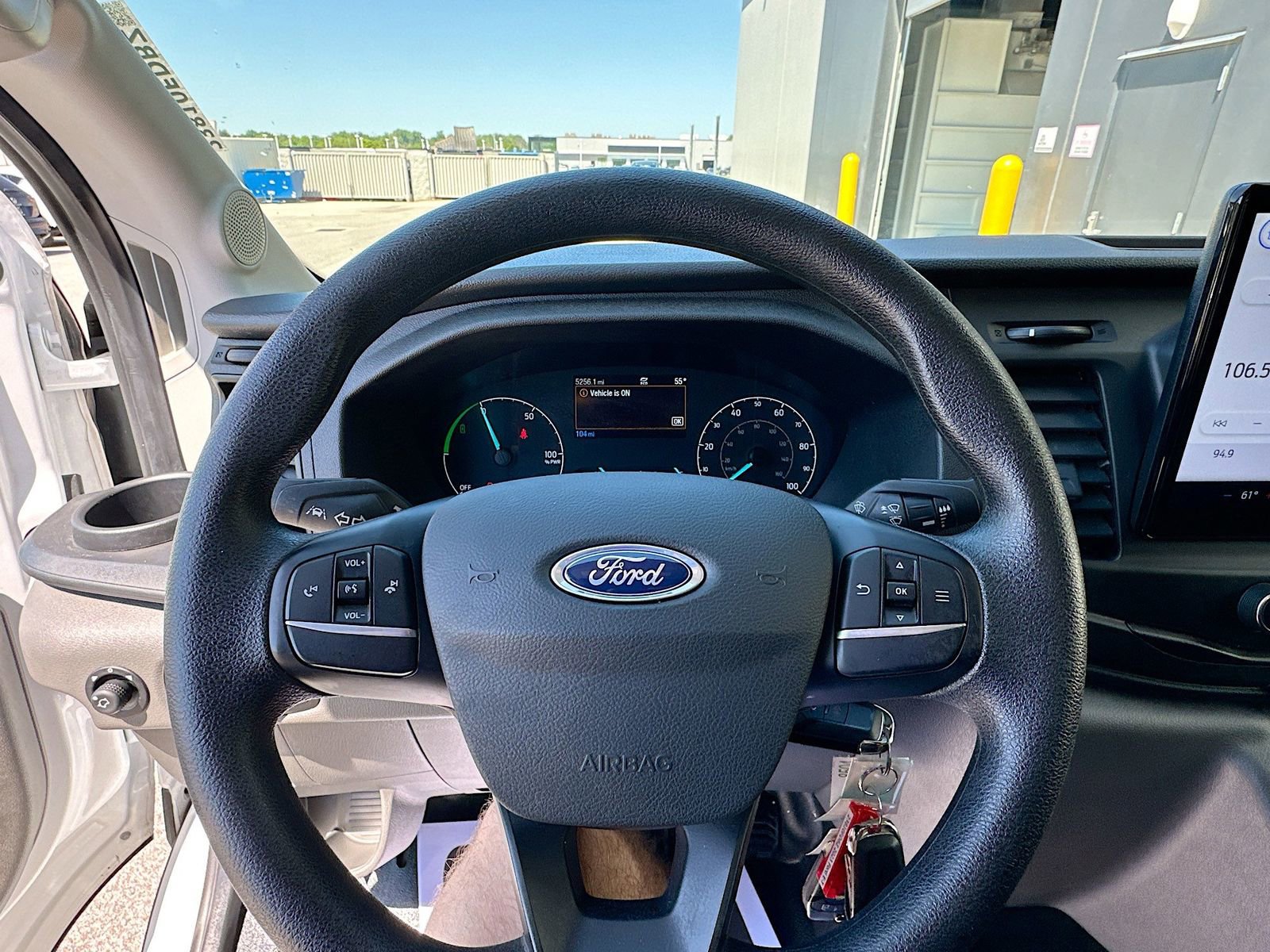 Used 2023 Ford E-Transit Medium Roof w/ Load Area Protection Package RWD image 11