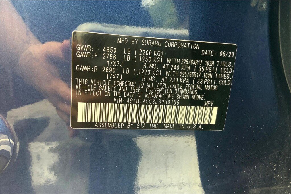 Used 2020 Subaru Outback Premium w/ Popular Package #1 AWD/4WD image 34