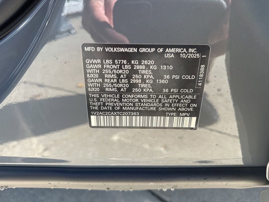 New 2026 Volkswagen Atlas Cross Sport SEL R-Line image 29