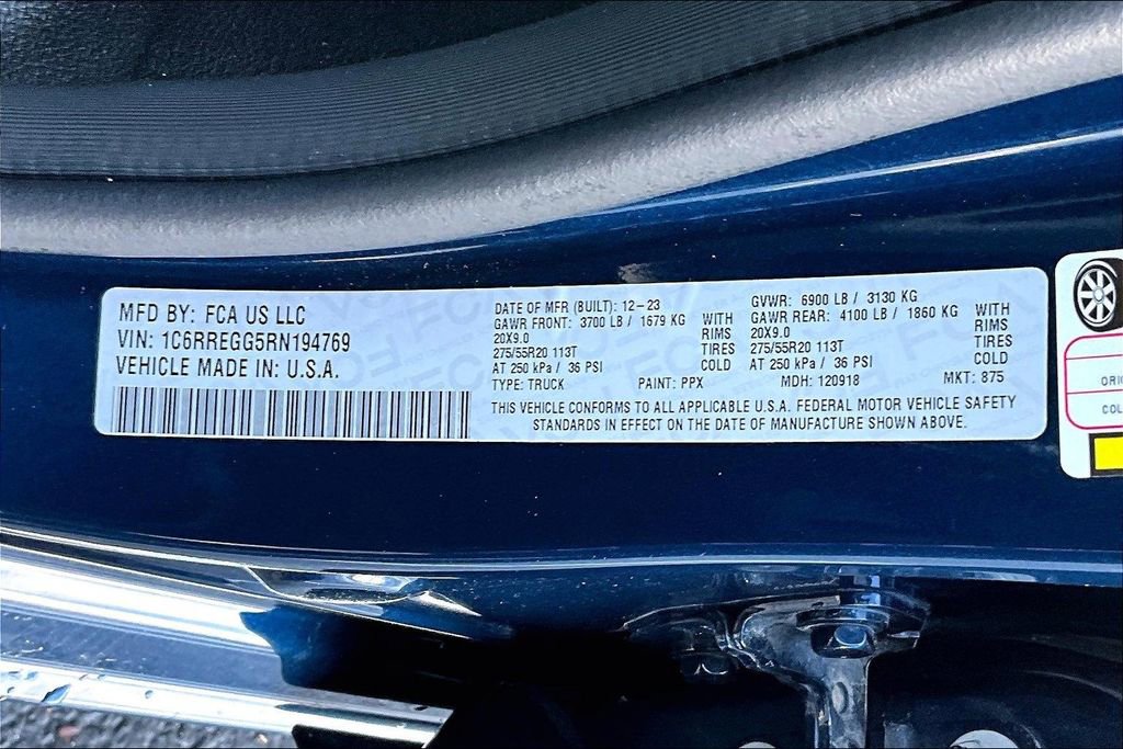 Used 2024 RAM 1500 Tradesman image 32