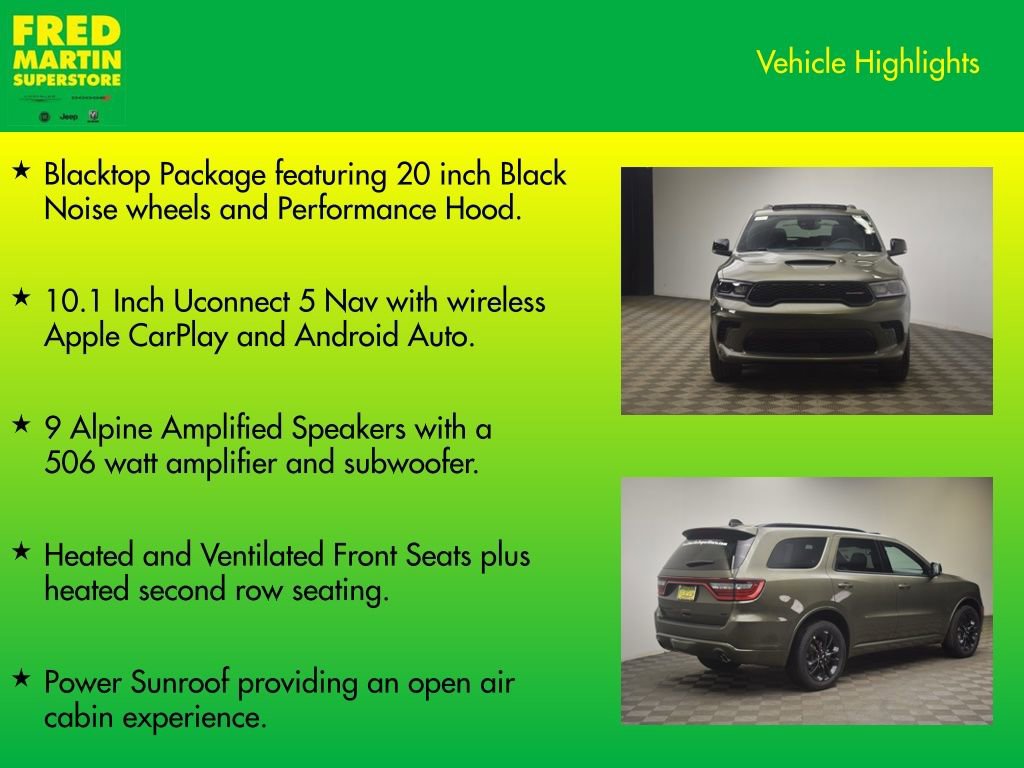 New 2026 Dodge Durango GT AWD/4WD image 14