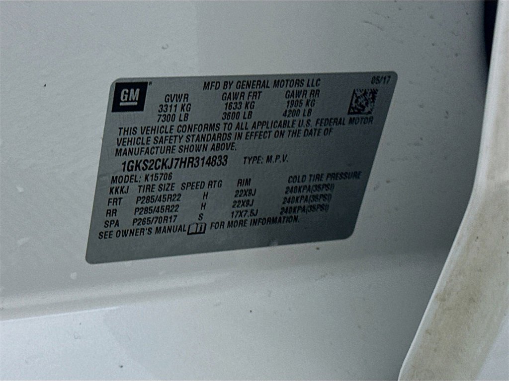 Used 2017 GMC Yukon Denali w/ Open Road Package image 37