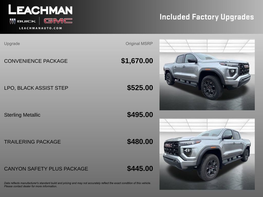 Used 2024 GMC Canyon Elevation w/ Convenience Package AWD/4WD image 11