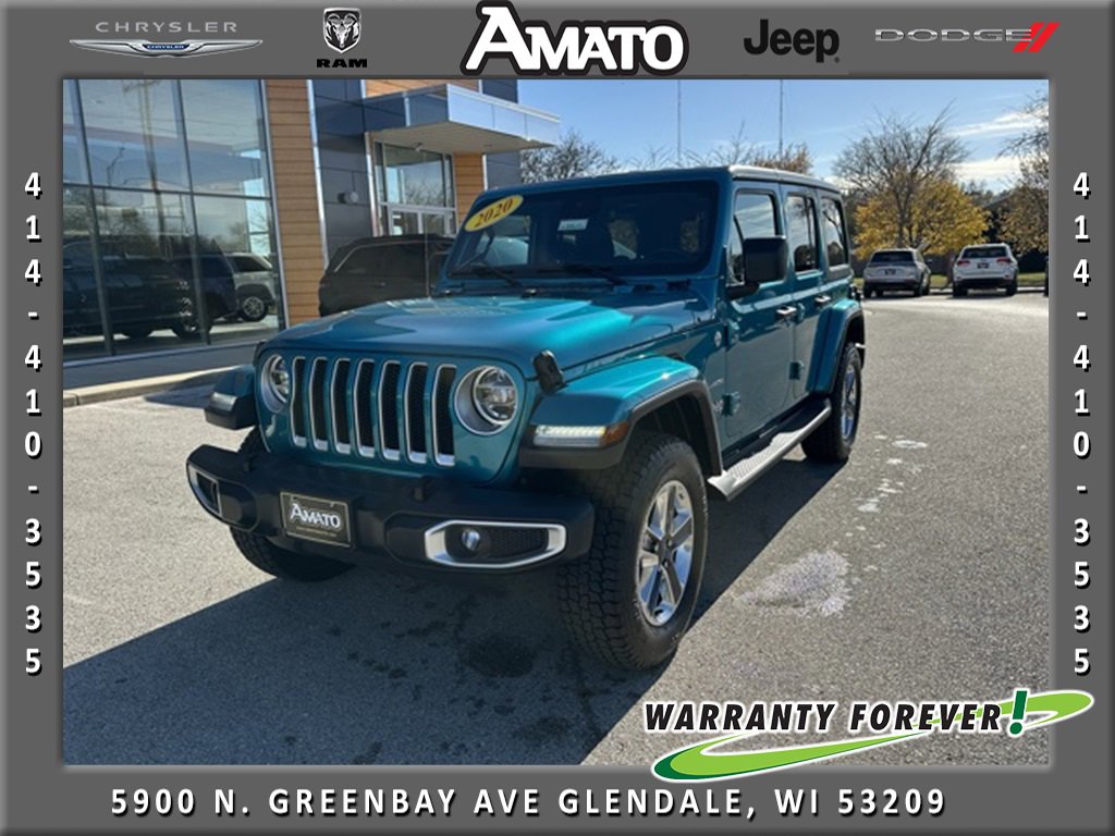 Used 2020 Jeep Wrangler Unlimited Sahara