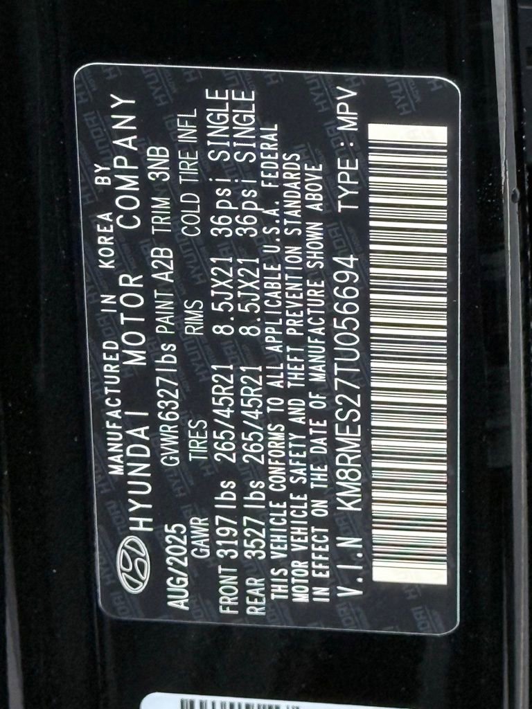 New 2026 Hyundai Palisade Calligraphy AWD/4WD image 37